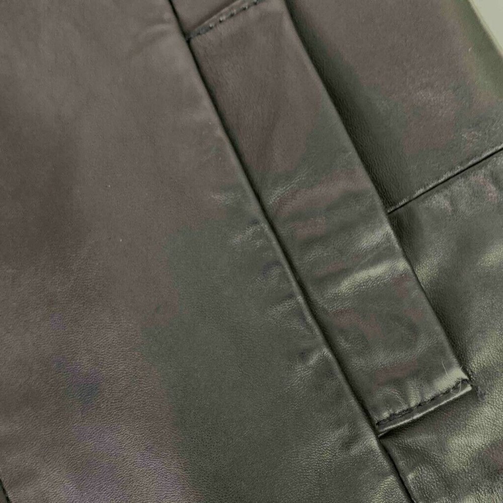 John Carlisle Leather Lined Zip Up Jacket - Picture 8 of 8